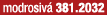 modrosiv 381.2032