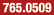 765.0509