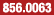 856.0063